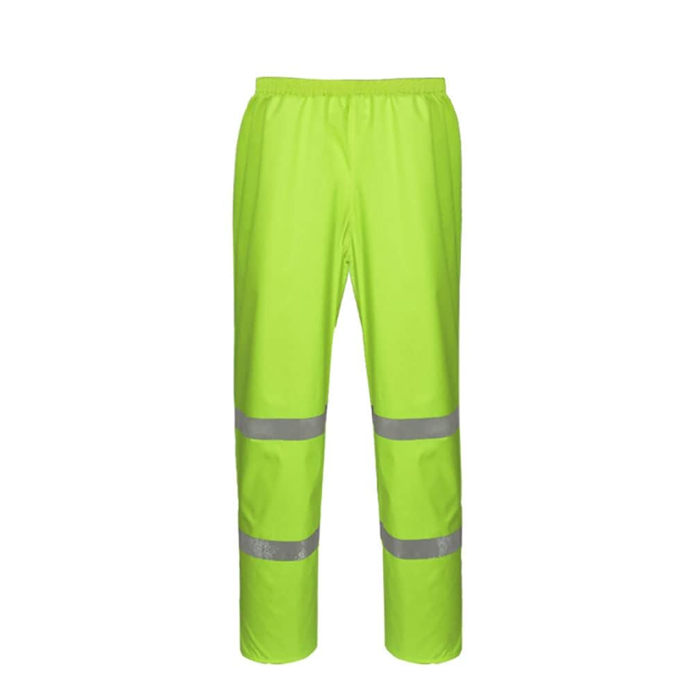 Regenhose, Reflektor wasserdichte Arbeitskleidung Hose Atmungsaktiv Outdoor Regenhose für Herren Dam