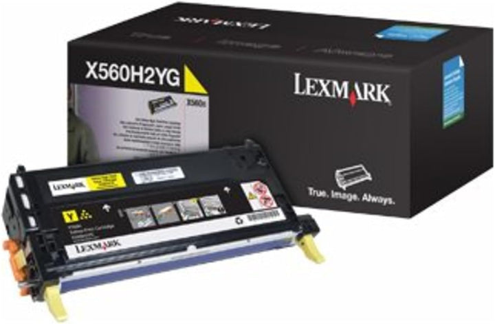 Lexmark X560H2YG X560 Tonerkartusche 10.000 Seiten, gelb, Gelb