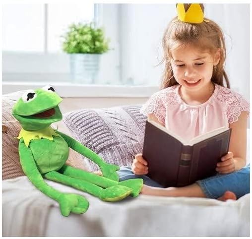 Kermit der Frosch Handpuppe PlüSchtier Frosch Handpuppen für Kinder Tier Kuscheltier Spielzeug 23.6i