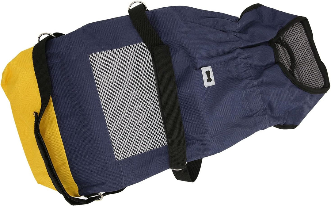 Tnfeeon Hunderollstuhl für Hunde, Haustierrollstuhl aus Verbundplanke für Gelähmte Hunde mit Oxford-