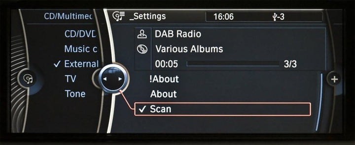 DENSION DAB+U (DBU3GEN) Universal Digitalradio DAB+ Interface für zu Hause &amp; für Fahrzeuge mit werks