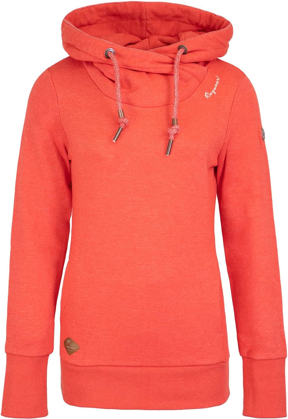Ragwear Gripy Bold Hoody Damen S Rot, S Rot