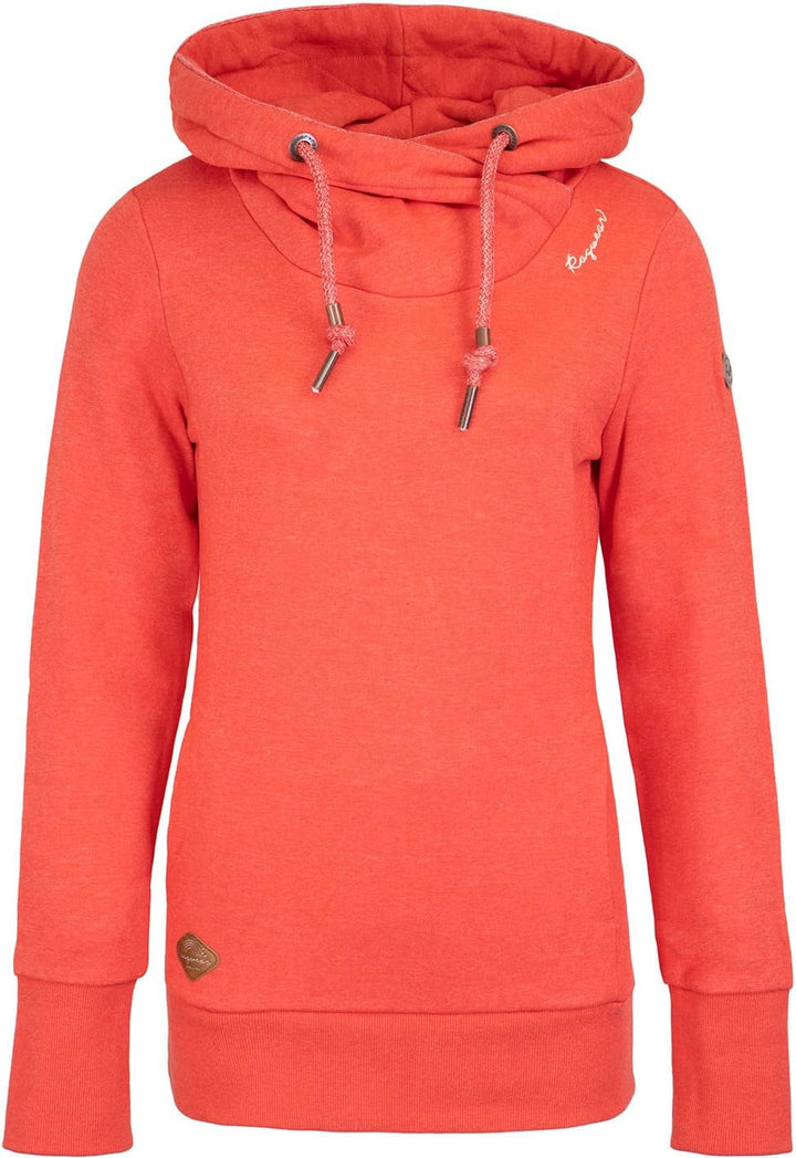 Ragwear Gripy Bold Hoody Damen S Rot, S Rot