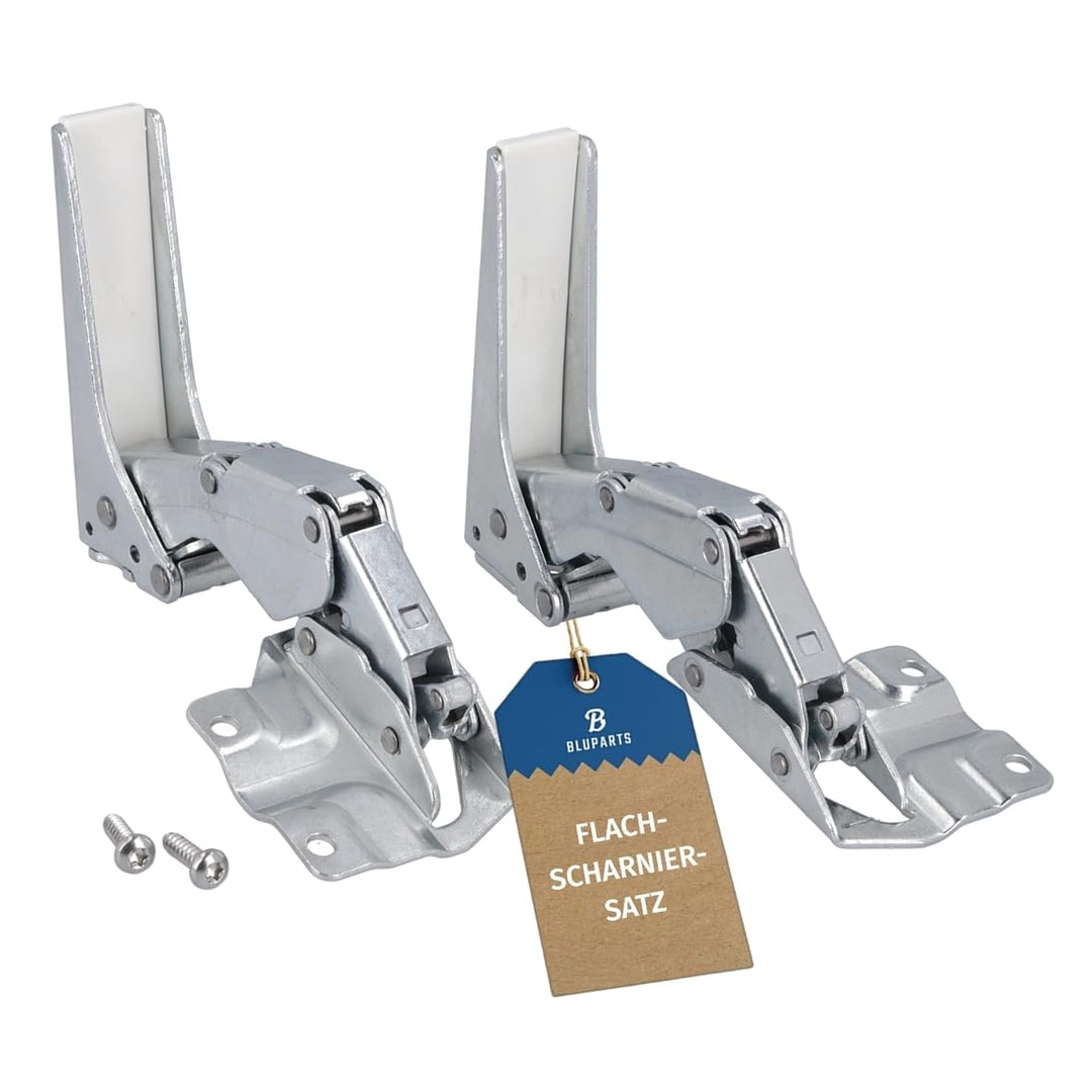 Bluparts Türscharnier Set Kühlschrankscharnier wie SIEMENS 12004051 /wie 00481147 für Kühlschrank Ge