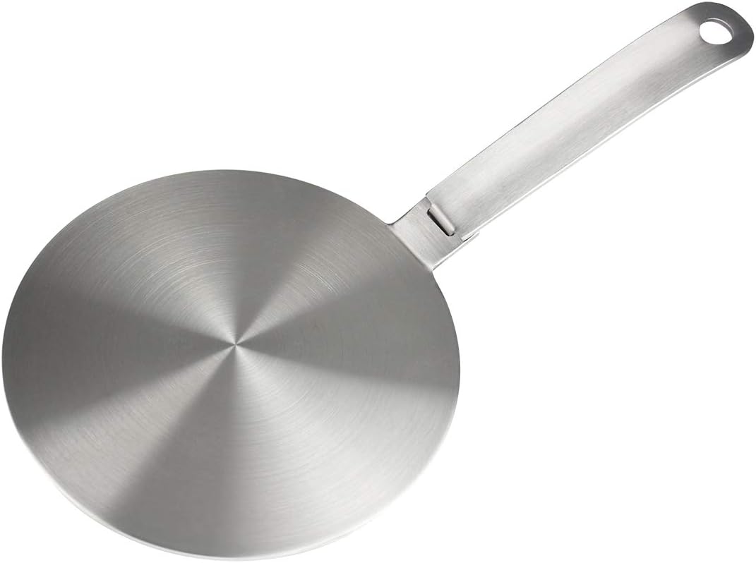 9.45inch Induktions-Adapterplatte Induktionsherd Hitzeverteiler Ringplatte, Induktionsadapter mit te
