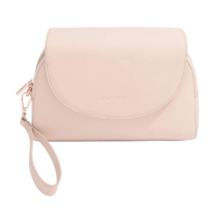 Stackers Kosmetiktasche zum Umwickeln, Blush Pink, Blush Pink