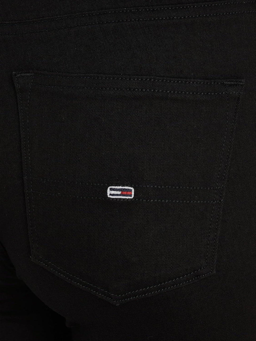 Tommy Jeans Damen Jeanshosen 24W / 28L Blau (Staten Black Stretch), 24W / 28L Blau (Staten Black Str