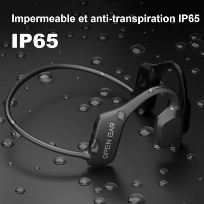 MONODEAL Knochenschall Kopfhörer Bluetooth, Open Ear Kopfhörer Kabellos, 5.2 Sport Bone Conduction K