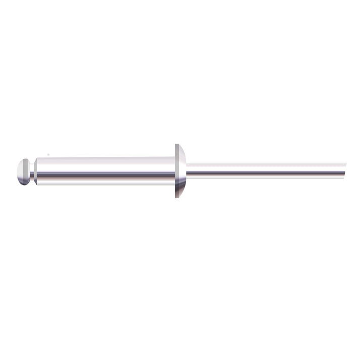1000 Blindnieten 4,8 x 23 mm Alu Nieten Popnieten Flachkopf Blindniet Blindniete