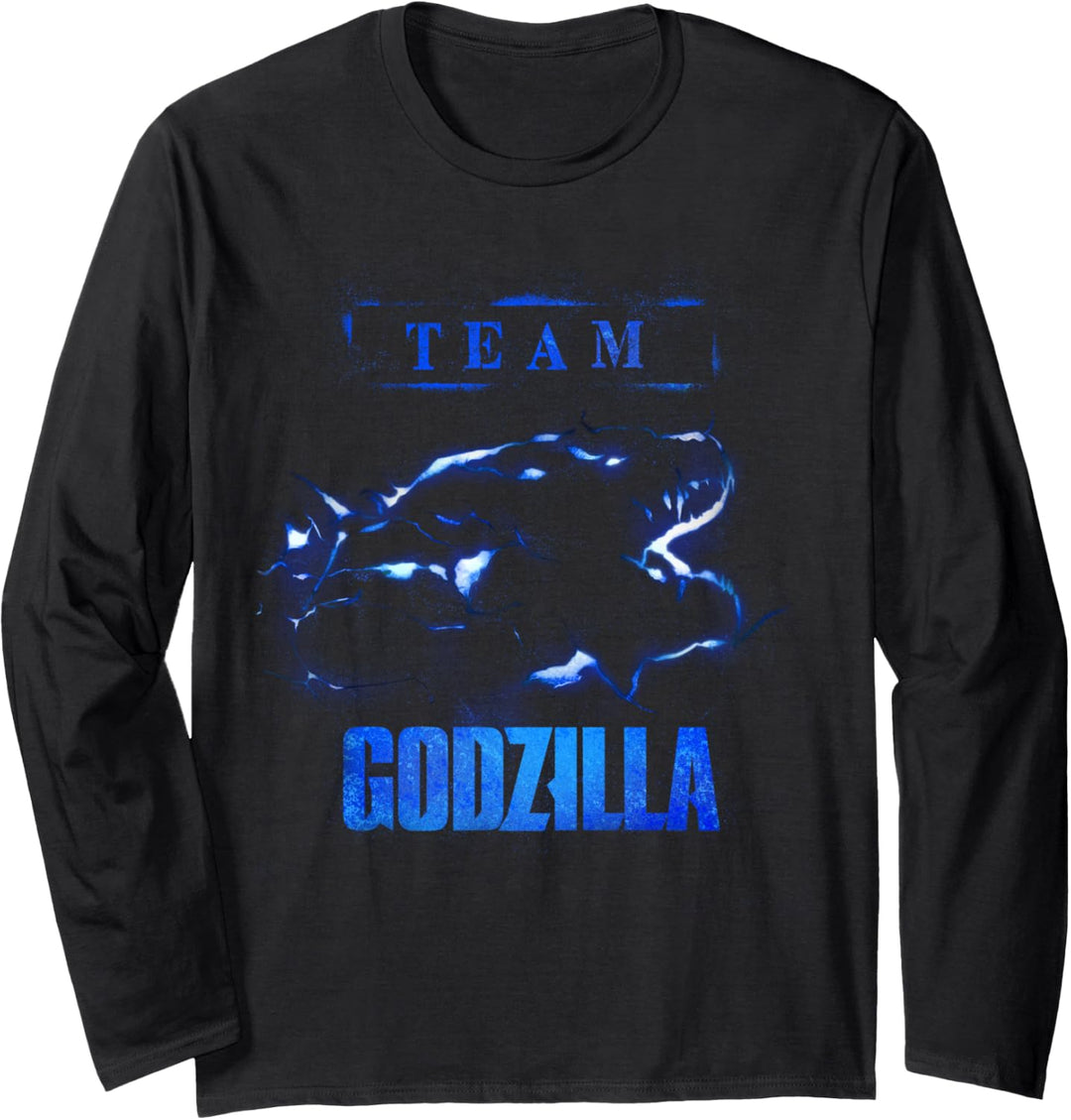 Godzilla vs Kong - Offizielles Team Godzilla Monarch Langarmshirt