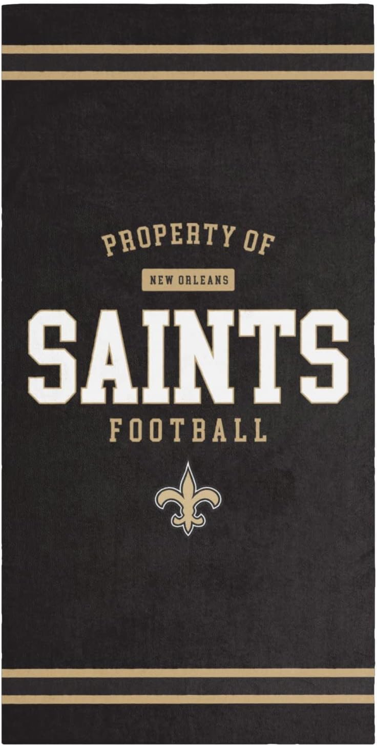 FOCO NFL Strandtuch Property of New Orleans Saints Football