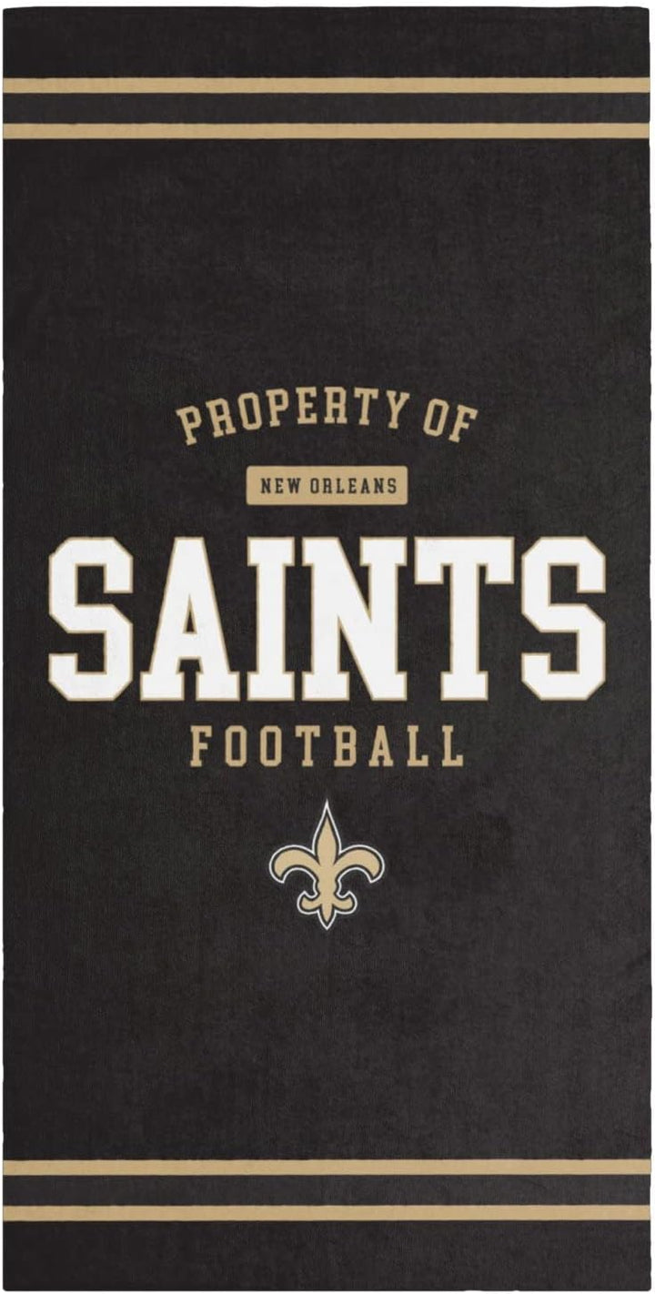 FOCO NFL Strandtuch Property of New Orleans Saints Football