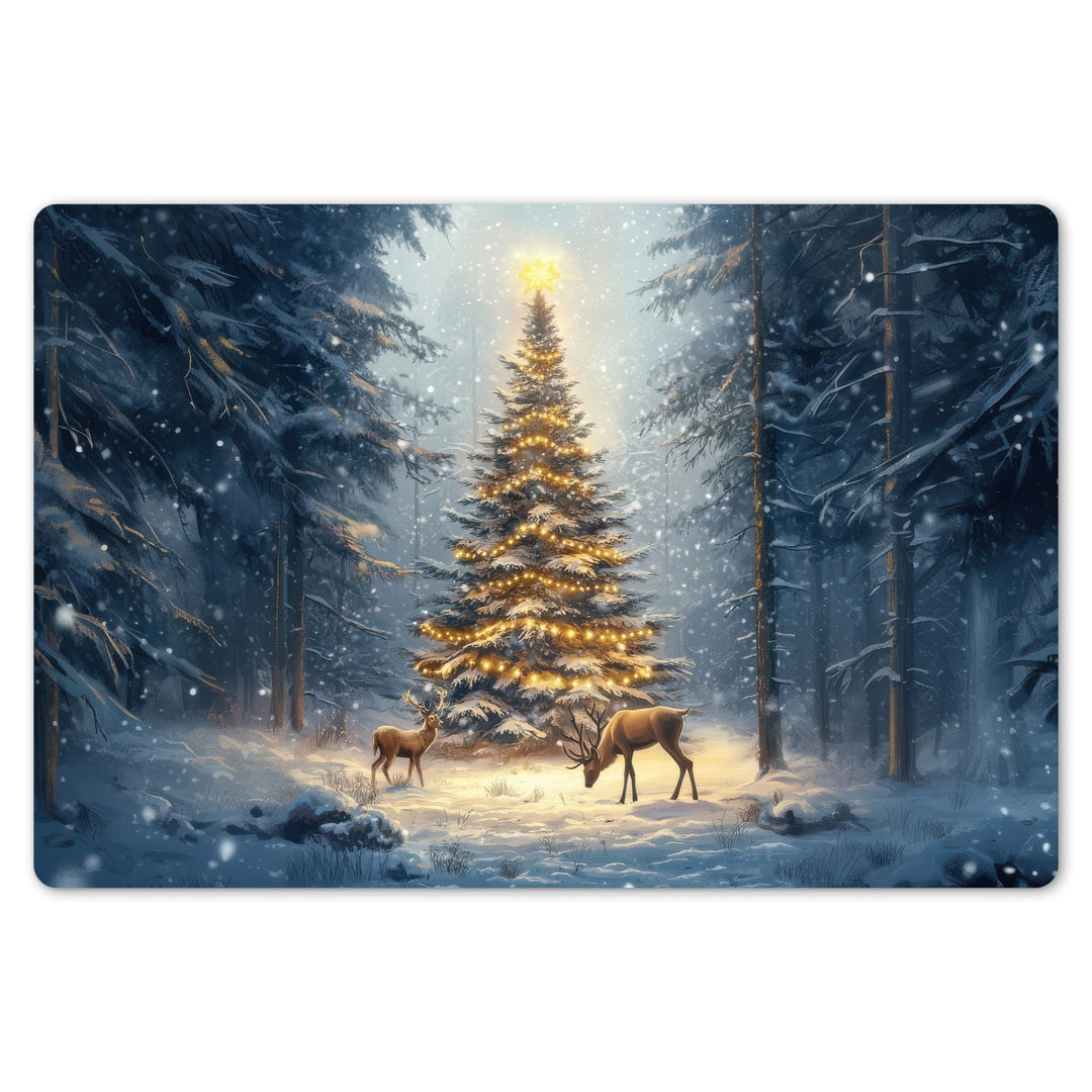 KitchenYeah© Platzsets Abwaschbar 6-Teilig 45x30 cm Tischsets Platzdeckchen Platzset Unterlage Tisch