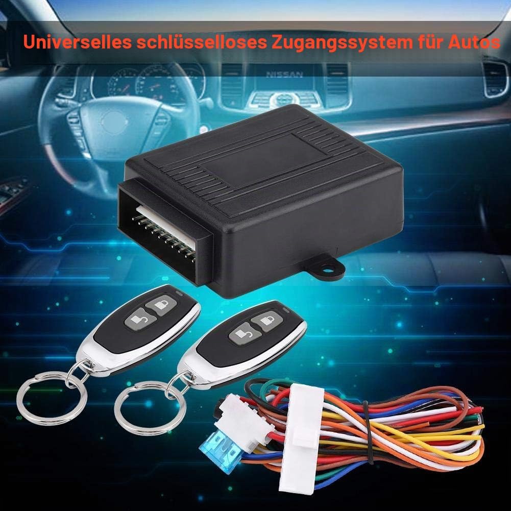 EBTOOLS Für Funk Zv 6N2 - Auto Keyless Entry Kit, Universal Autotürschloss Keyless Entry System Zent