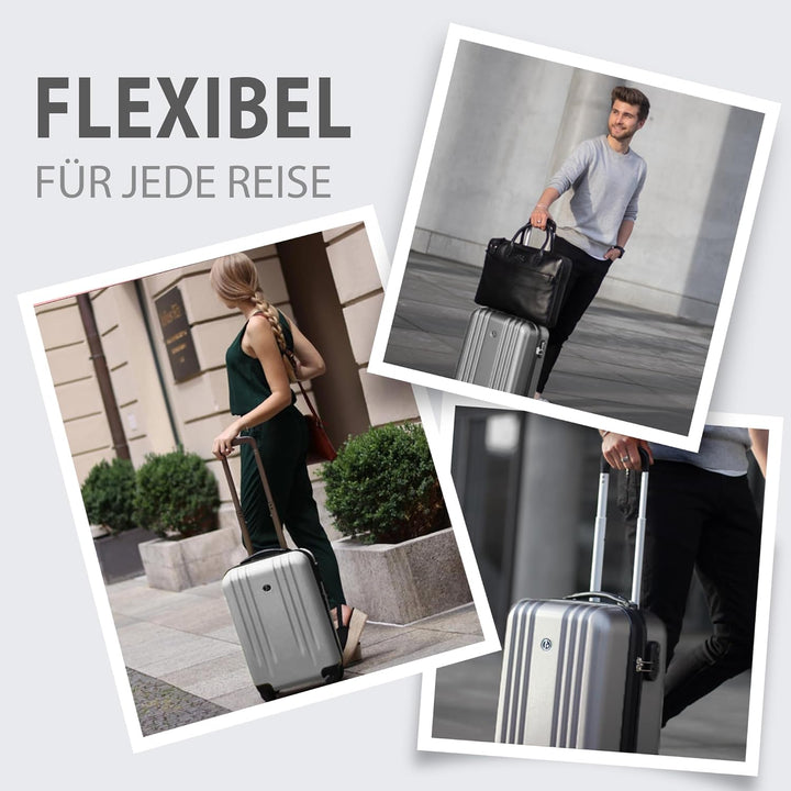 FERGÉ Kofferset 3 teilig Hartschale Marseille Reisekoffer Trolley-Set (Handgepäck, L, XL) 3er Set Ha