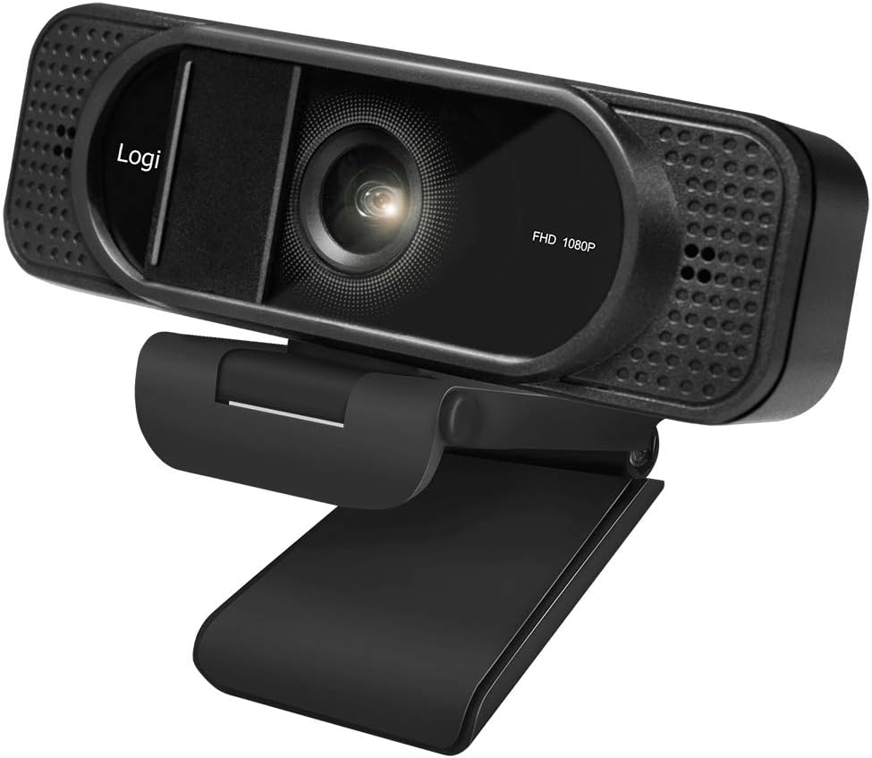 LogiLink UA0381 - Konferenz HD-USB-Webcam, 96° Weitwinkelobjektiv, Dual-Mikrofon mit Rauschunterdrüc