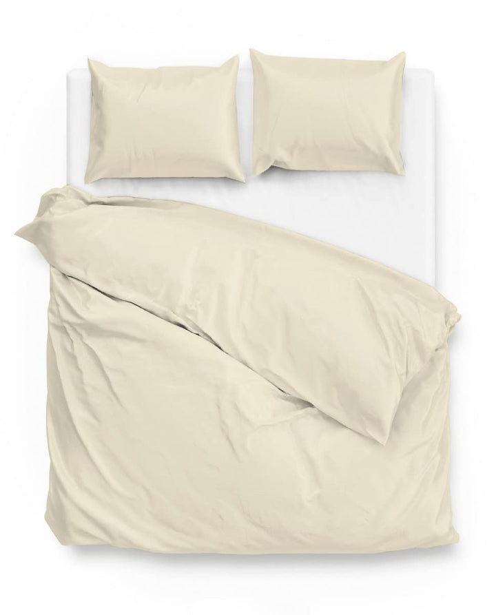 ZO! HOME Bettwäsche Satinado 240x220 100% Baumwolle Mako-Satin Off-White