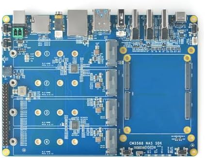 youyeetoo CM3588 Plus Mini NAS Plattform, bis zu 8K Video, RK3588,OpenMediaVault fit,32GB LPDDR5, 4