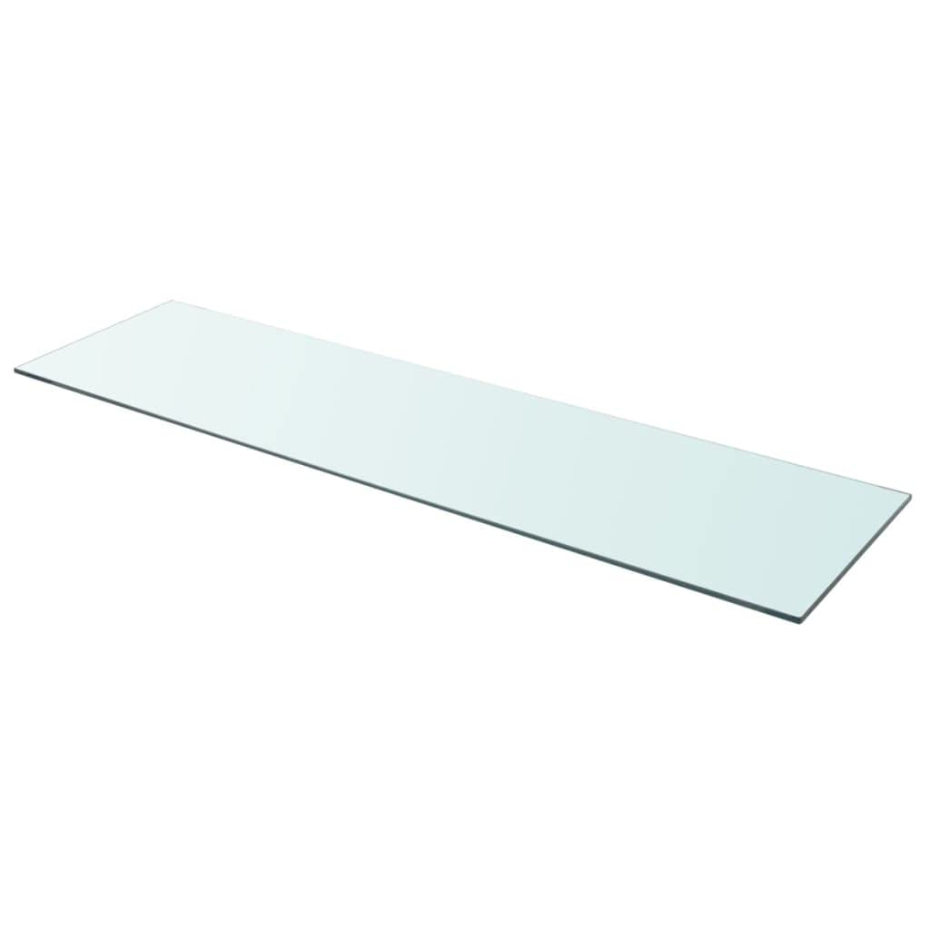 Myheimly Glasboden Glasscheibe Glasplatte für Glasregal Transparent 110 x 30 cm, 110 x 30 cm