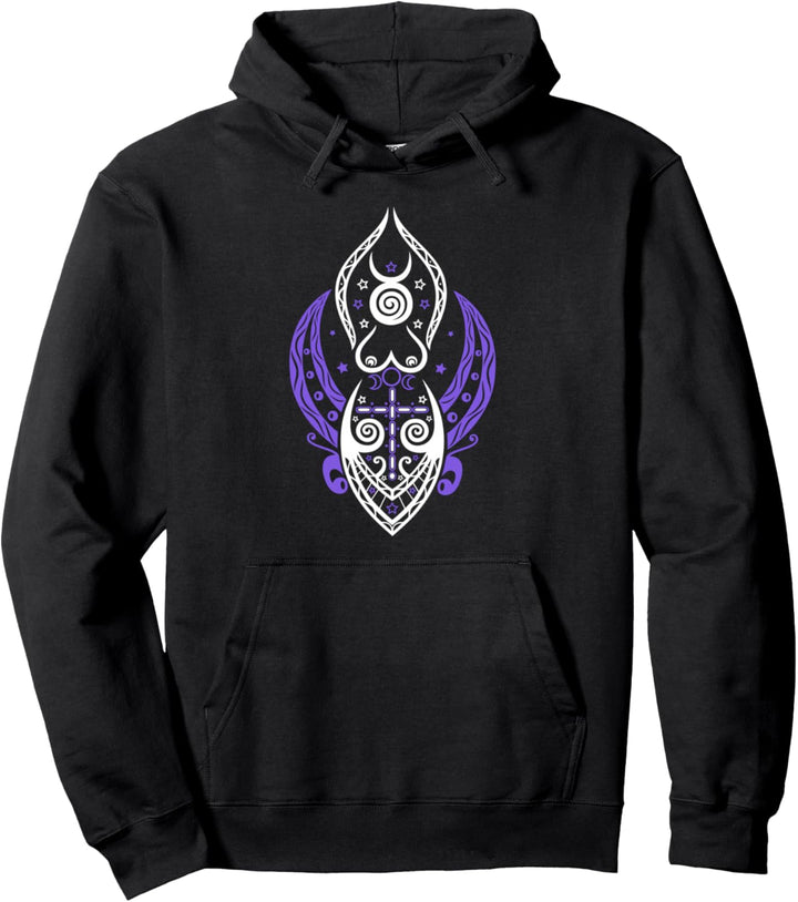 Hekate - Göttin des Mondes und der Magie - Pagan Wicca Art Pullover Hoodie