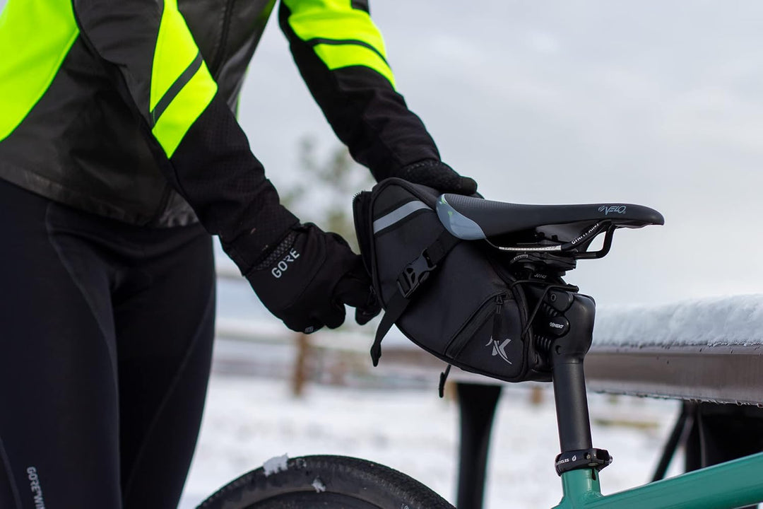 KINEKT Fahrrad-Sattelstütze, wasserdichte Satteltasche