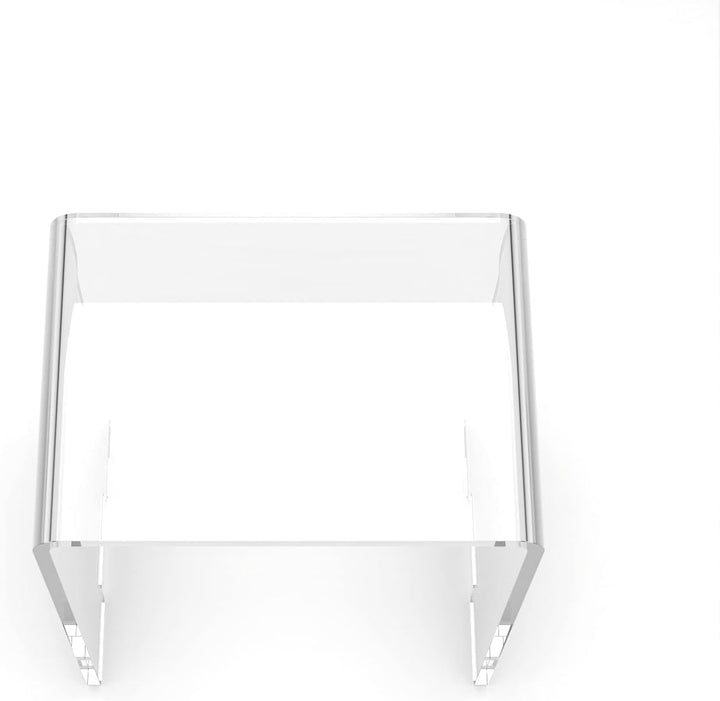 Agplex - Duschhocker aus Acrylglas - Transparentes Design, ideal für Bad und Flur oder Eingangsberei