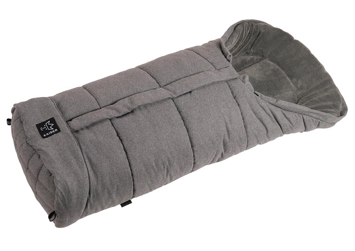 Kaiser Kinderwagenfusssack Jooy Melange, anthrazit melange