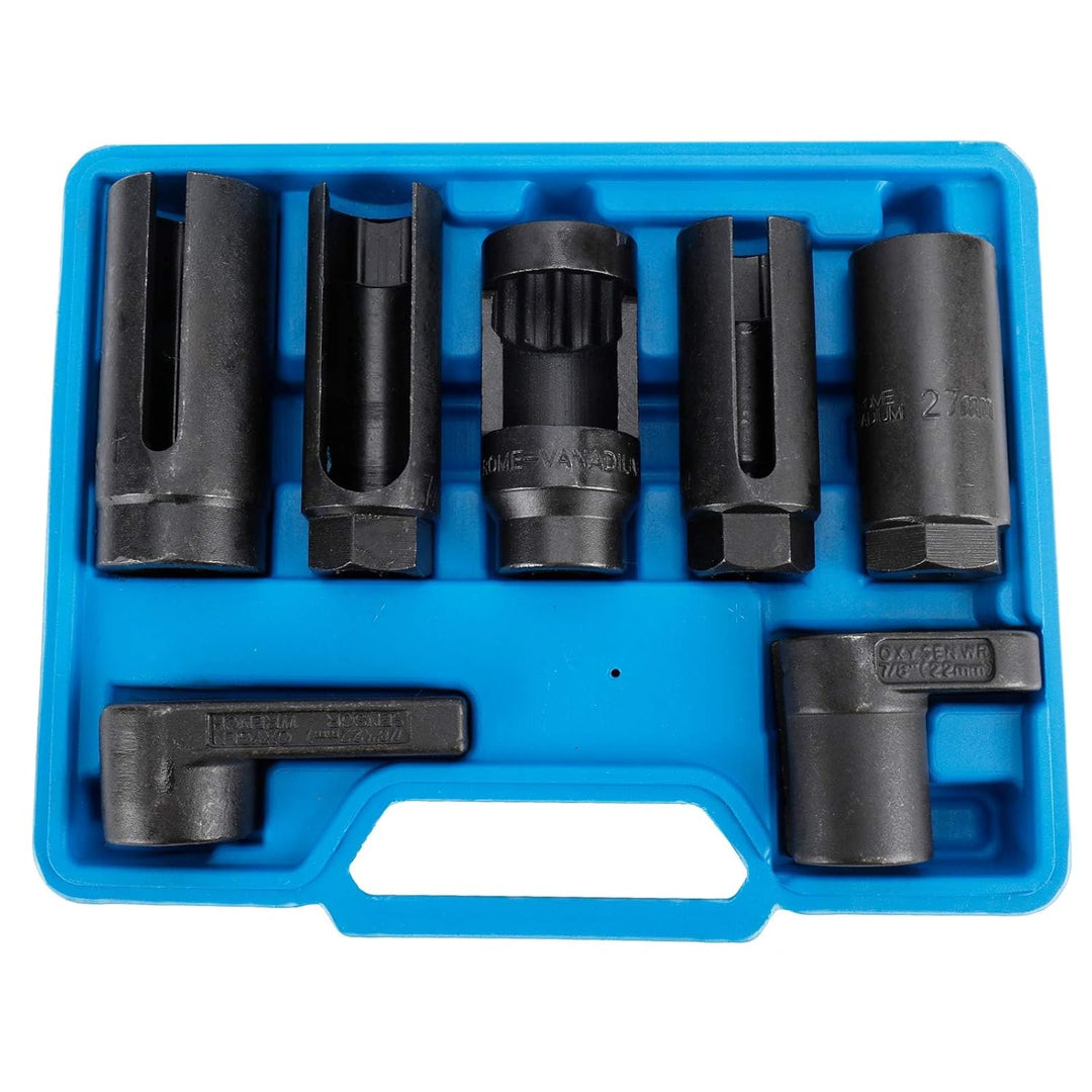 BOOMSTART 7 tlg Lambdasonden Schlüssel Set, 22 mm Lambdasonden Nuss, 3/8 "1/2" Nox Sonde Lambdasonde