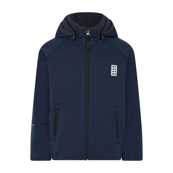 Kabooki Jungen Lego Wear Jungen Softshelljacke Wasserabweisend Winddicht Atmungsaktiv Jacke 140 Navy