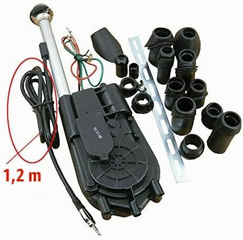 Riloer Elektrisches Teleskop-Antennen-Montage-Kit FM AM Radio Auto-Ersatz-Autoradio