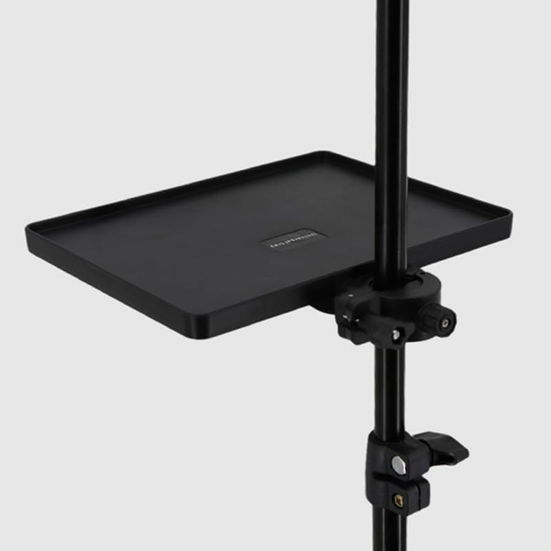 Supvox Mikrofonständer Ablage Soundkartenschale Verstellbares Live Broadcast Regal Kunststoff Tablet