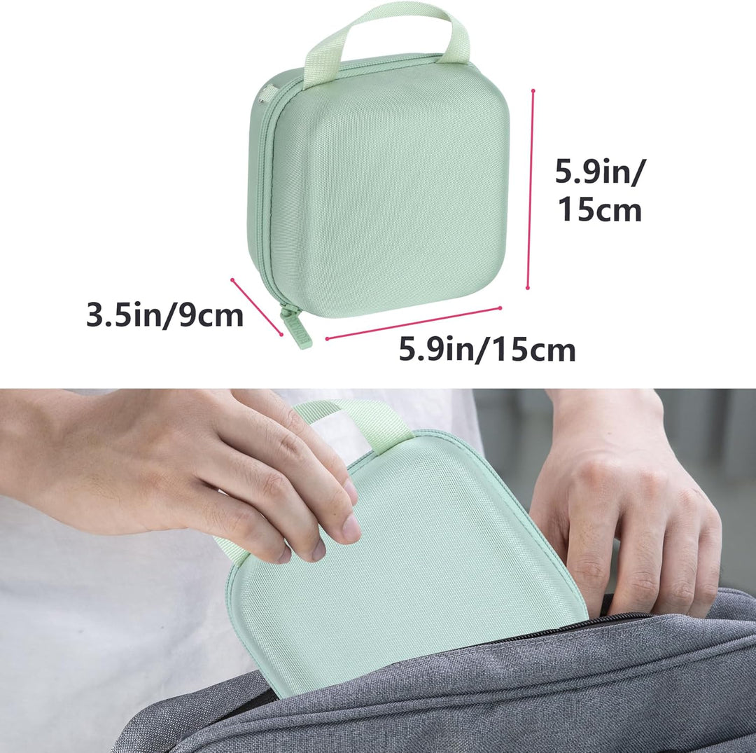Hartschalen Schutzhülle Tasche Geeignet für INSATX mini 12 / INSTAX mini 11 Sofortbildkameras (Mint