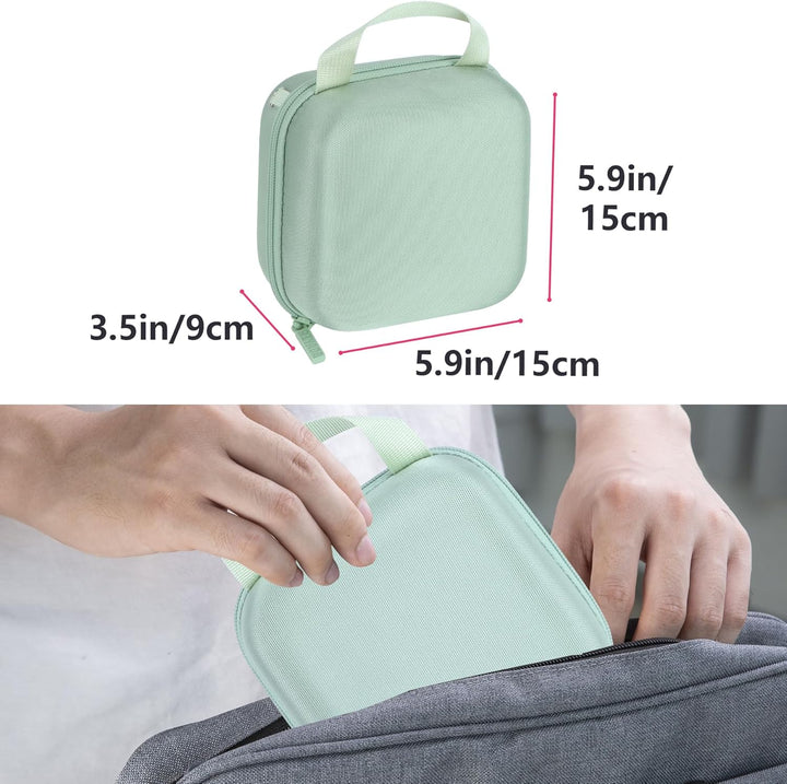 Hartschalen Schutzhülle Tasche Geeignet für INSATX mini 12 / INSTAX mini 11 Sofortbildkameras (Mint
