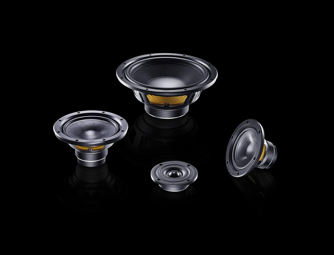 Victa Elite 702, HiFi-Standlautsprecher, 1 Stück, Schwarz, Schwarz