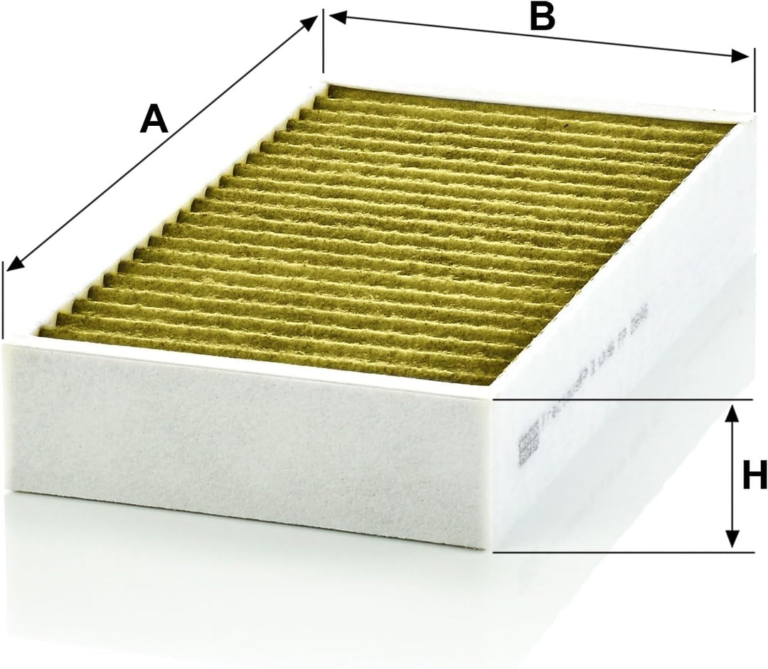 MANN-FILTER FP 2646-2 Innenraumfilter – FreciousPlus Biofunktionaler Pollenfilter (2er Set) – Für PK