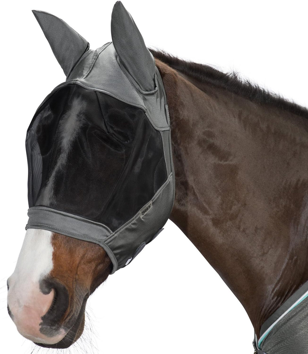ESKADRON Standard Fliegenmaske FLY MASK grey L, grey L