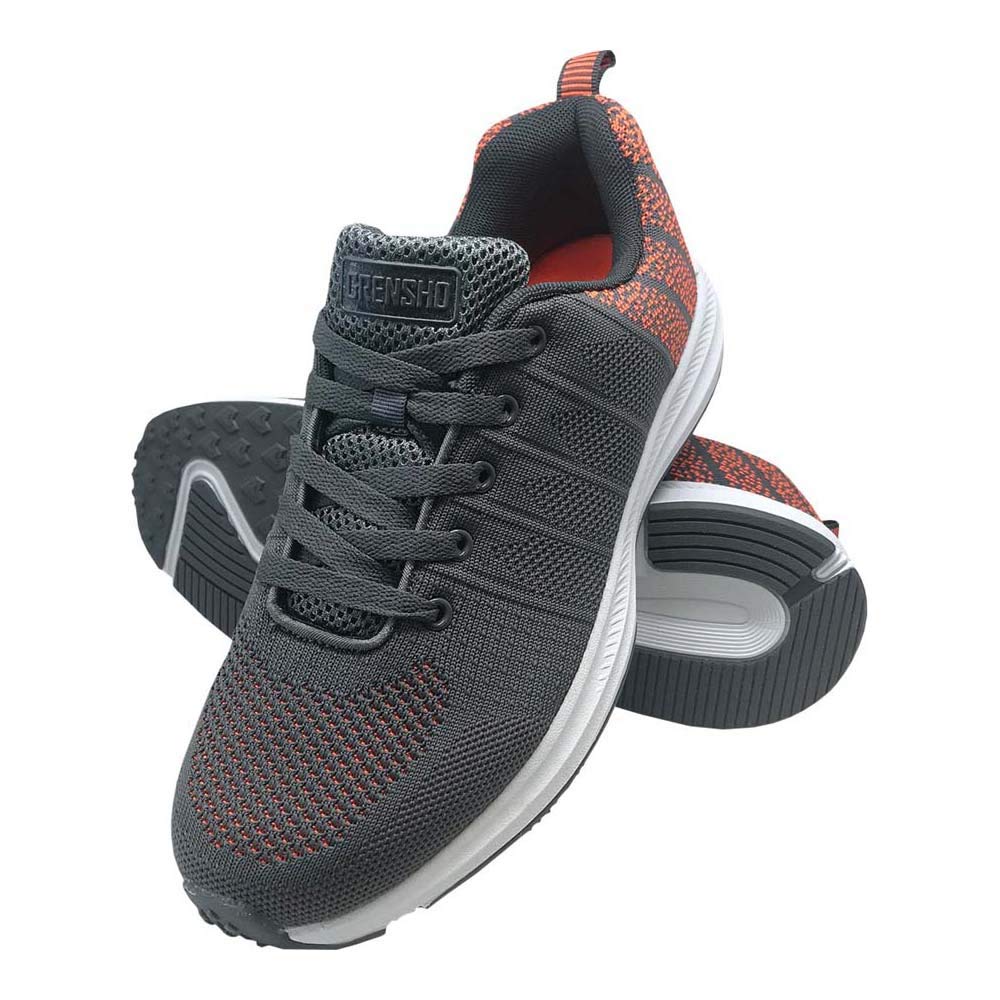Reis BSPIXEL_SP41 Grensho Sportschuhe, Grau-Orange, 41 Grösse