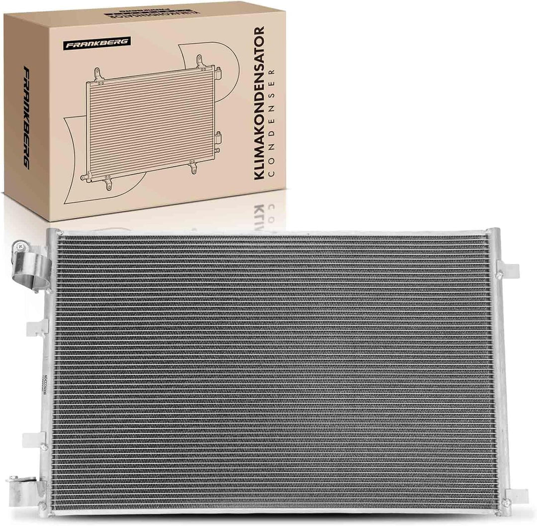 Frankberg Kondensator Klimaanlage ohne Trockner Kompatibel mit Qashqai +2 I J10 JJ10E NJ10 1.5 dCi D
