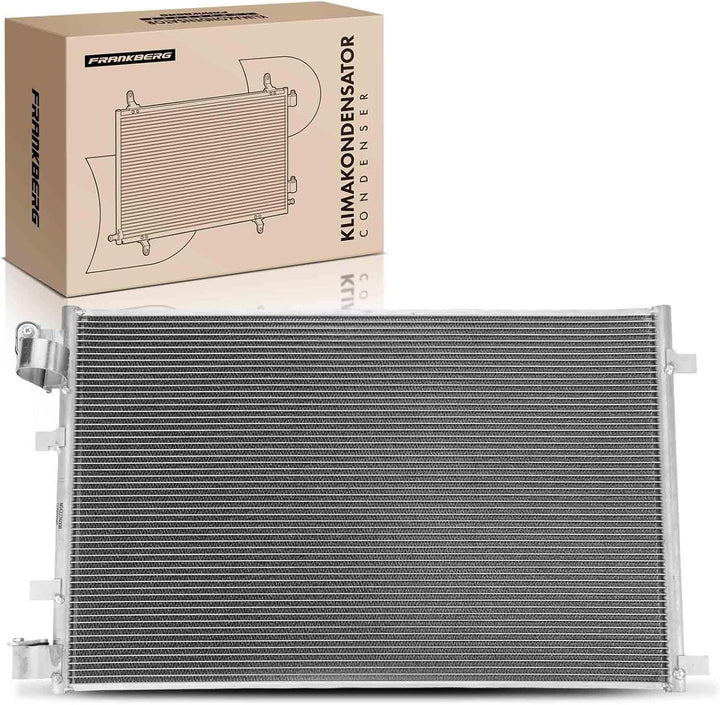 Frankberg Kondensator Klimaanlage ohne Trockner Kompatibel mit Qashqai +2 I J10 JJ10E NJ10 1.5 dCi D