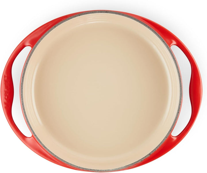 Le Creuset Gusseisen Tatin-Backform, Rund, Ø 25 cm, Für alle Herdarten inkl. Induktion geeignet, 2,1