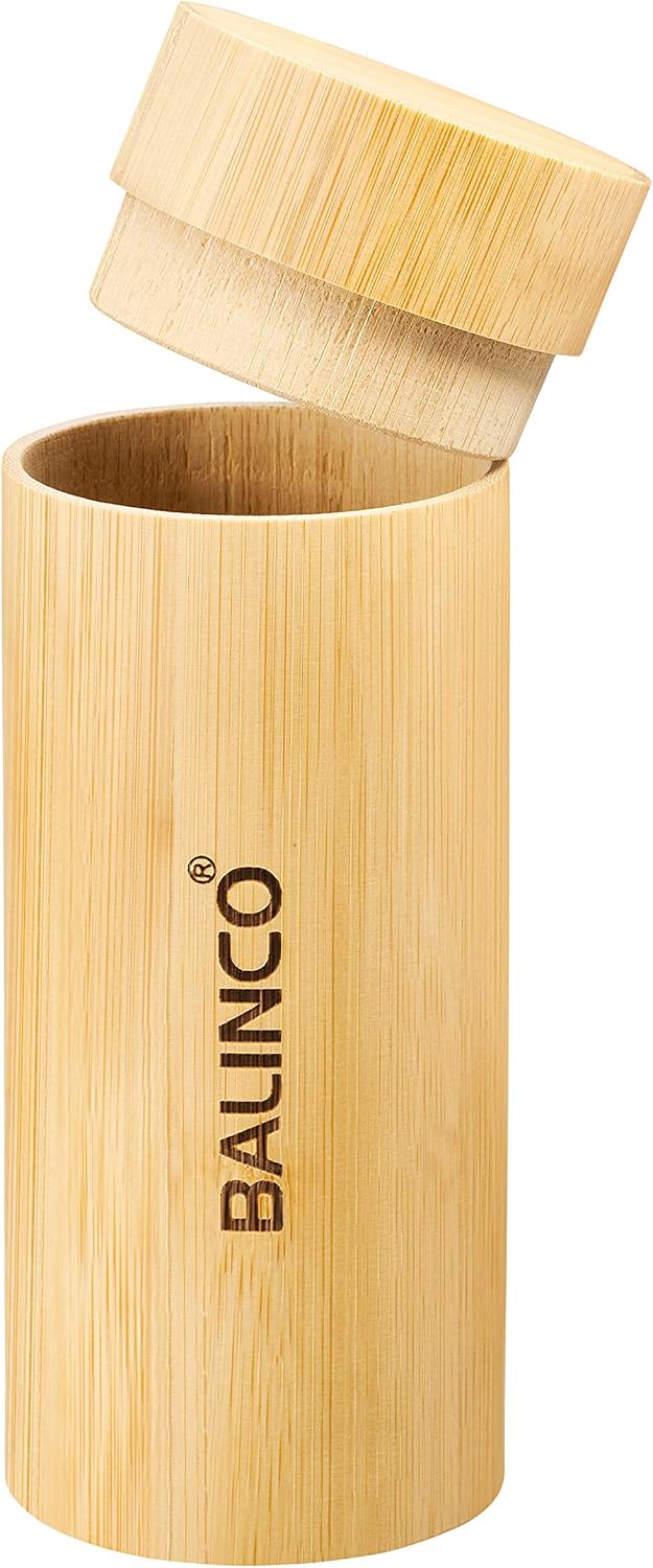 Balinco® Bambus Sonnenbrillen Set für Damen & Herren - mit polarisierten TAC-Linsen für ein intensiv
