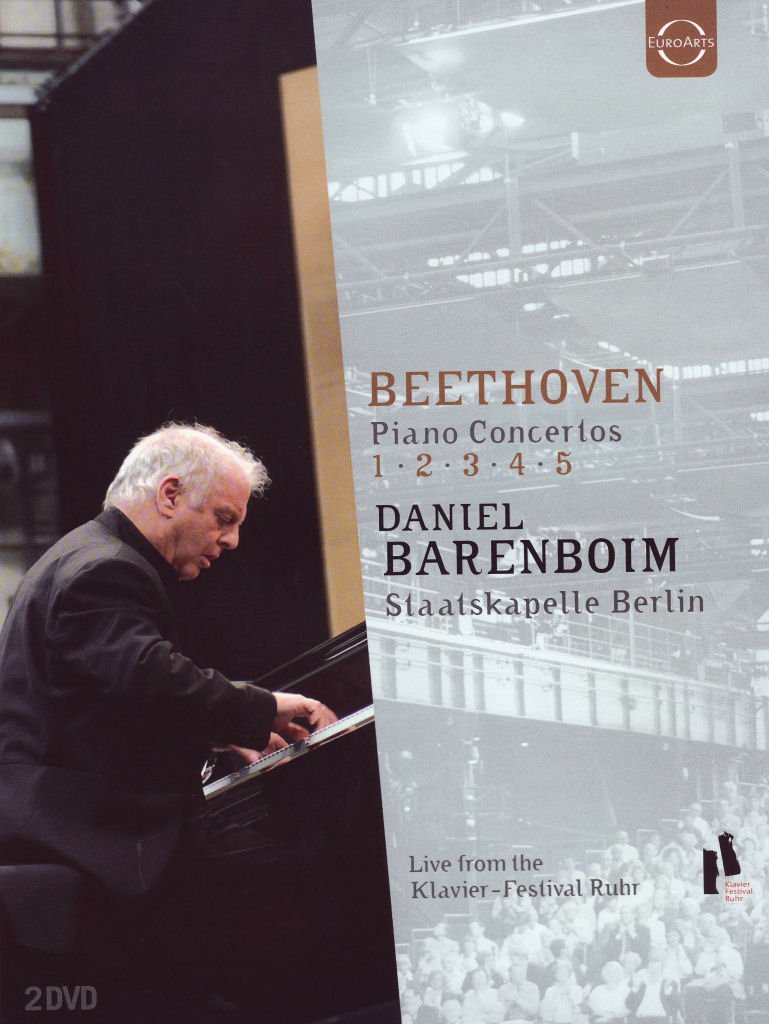 Beethoven - Piano Concertos 1, 2, 3, 4, 5, DVD