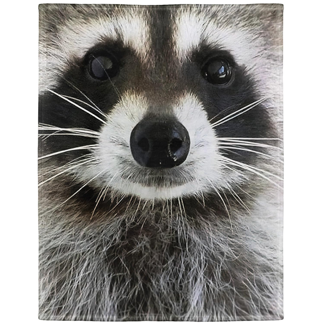 YISUMEI Decke Waschbär Kuscheldecken Weich Flanell Fleecedecke Bettüberwurf(150x200cm) 150 x 200 cm,