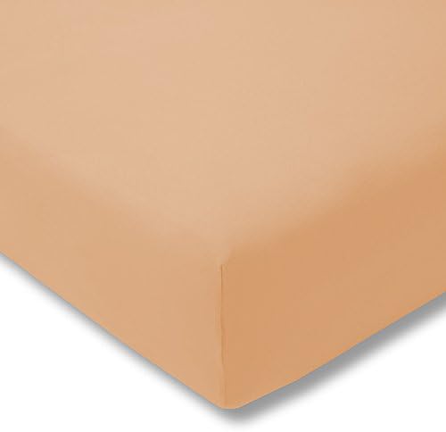 Estella Spannbettlaken 100 x 200 cm braun Sand 100 x 200 cm Sand 180, 100 x 200 cm Sand 180