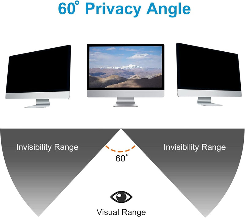 MOSISO 23,6 Zoll Computer Privatsphäre Bildschirmfilter für Diagonale 16:9 Seitenverhältnis Breitbil