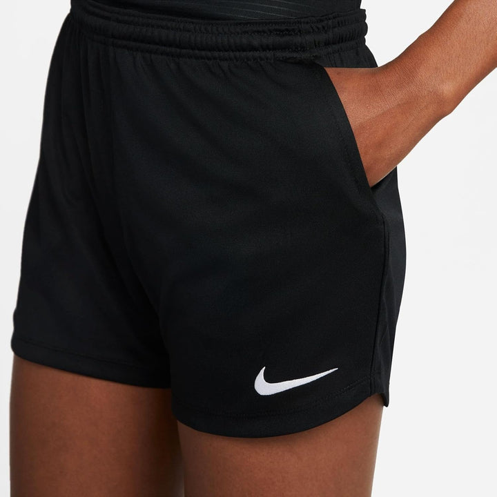 Nike Damen Shorts W Nk Df Park20 Short Kz, Black/Black/White
