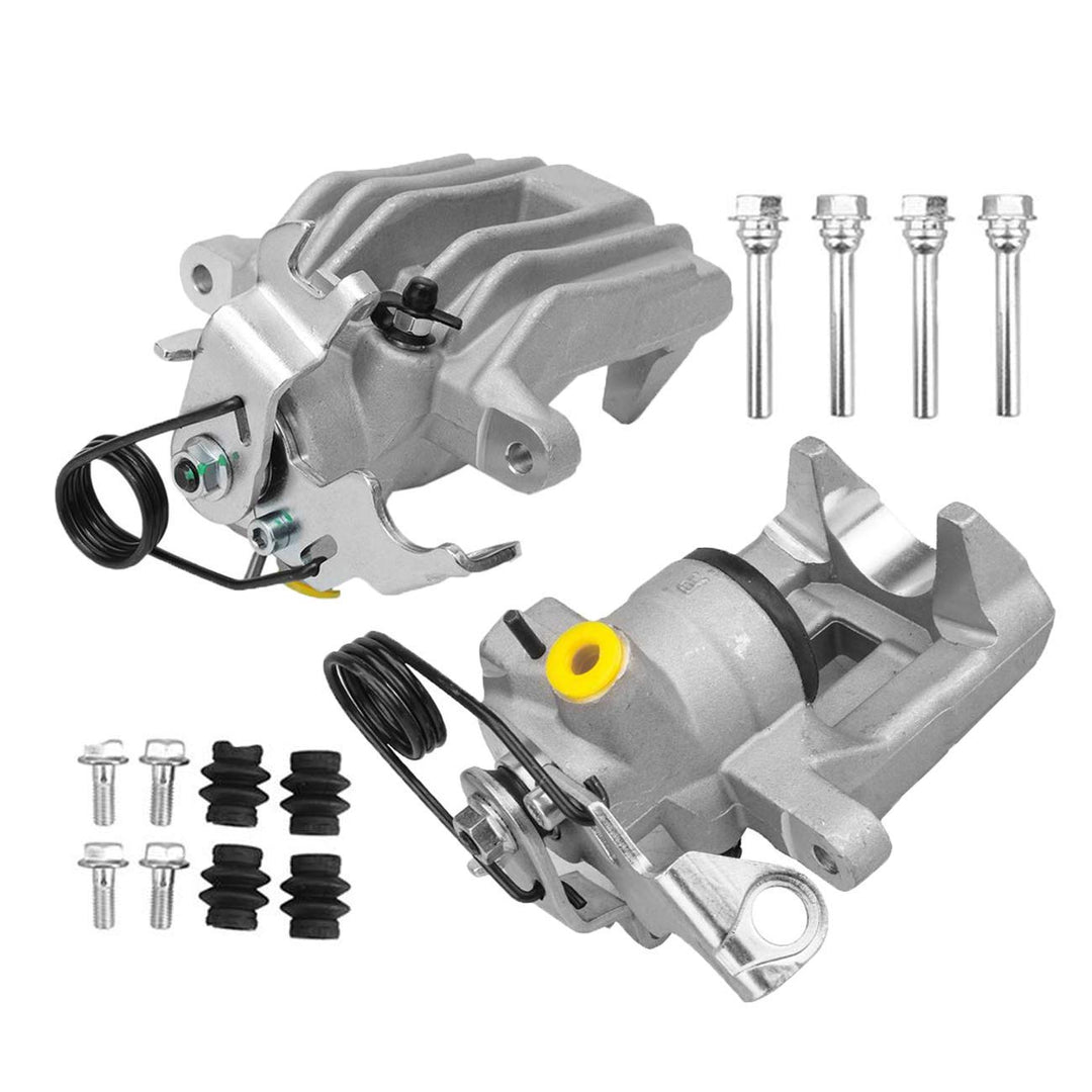Bapmic Bremssattel Hinterachse Satz Links + Rechts mit Schrauben Führungsbolzen 8E0615423 8E0615424