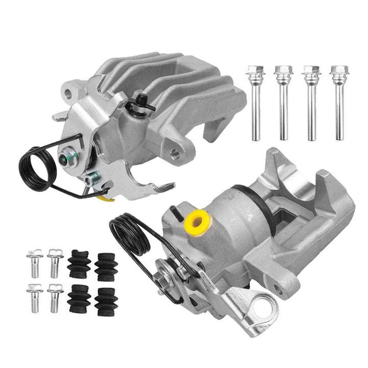 Bapmic Bremssattel Hinterachse Satz Links + Rechts mit Schrauben Führungsbolzen 8E0615423 8E0615424