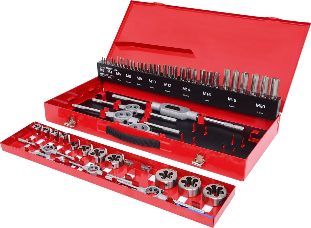 KS Tools 331.0654 HSS Gewindeschneidwerkzeug-Satz, 54-tlg.