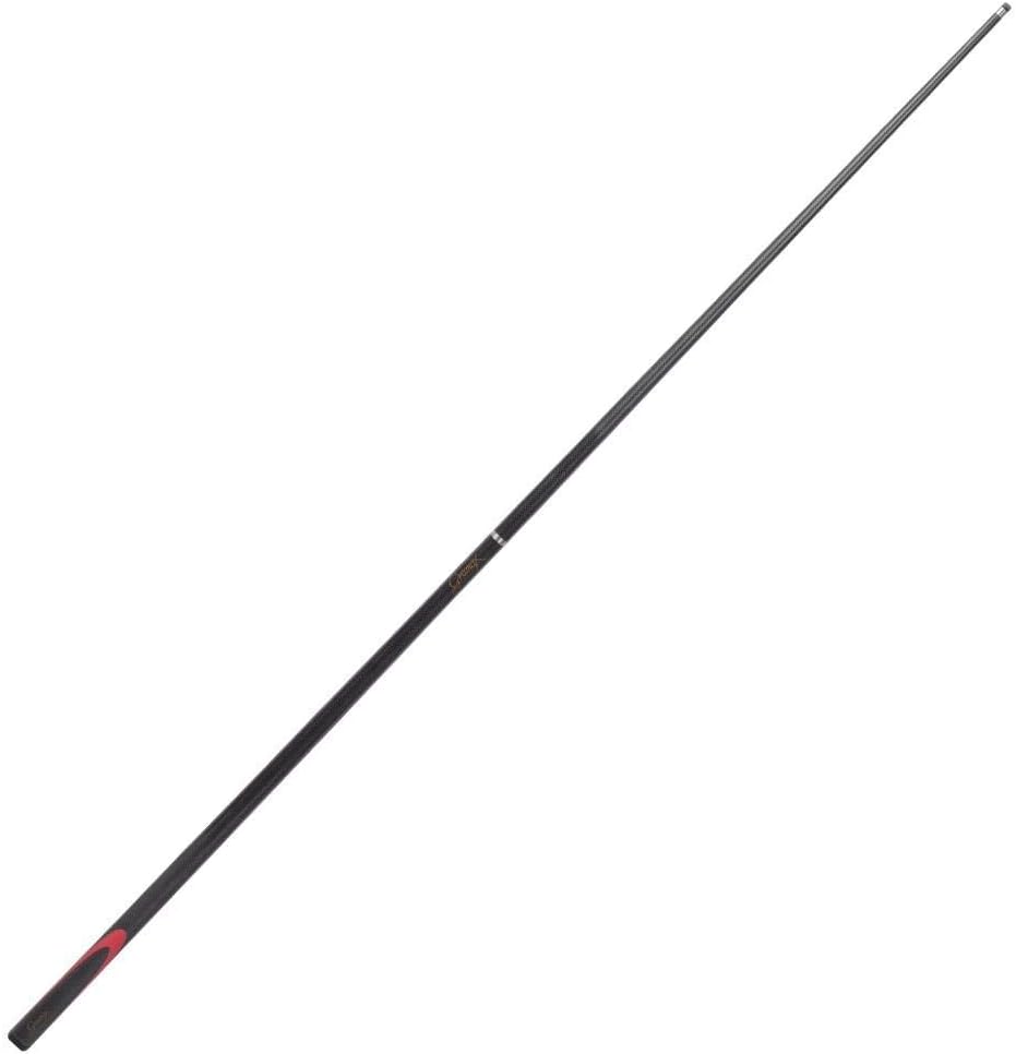 Vbestlife 9MM Carbon Langlebig Professionelle Billard Queues Kleiner Kopf Pool Queues Billard Stick